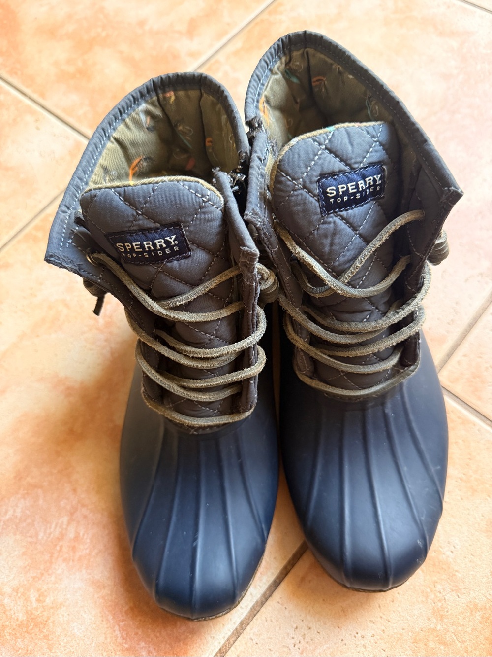 Sperry Quilted Duck Boots